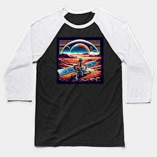 Martian Odyssey - Tianwen-1 Mission to Mars Baseball T-Shirt